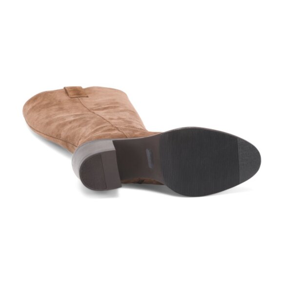 MIRROR Suede High Shaft Boots - Picture 3 of 3